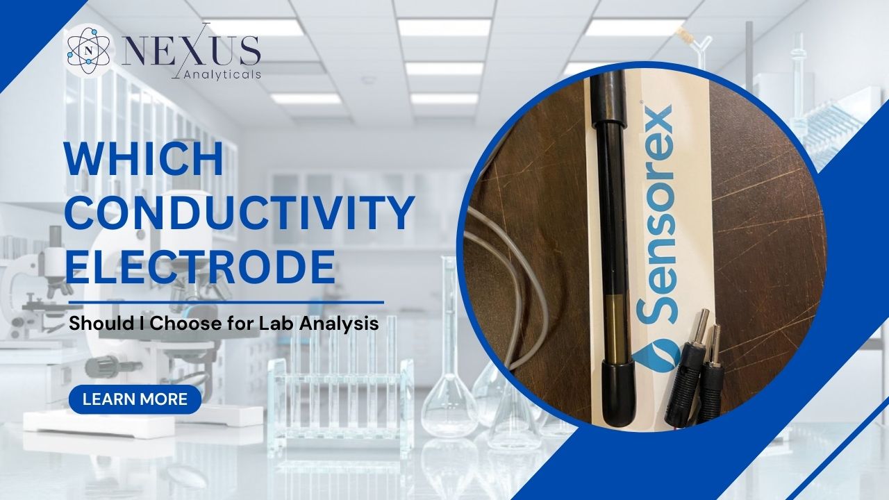 which electrode used in conductivity meter