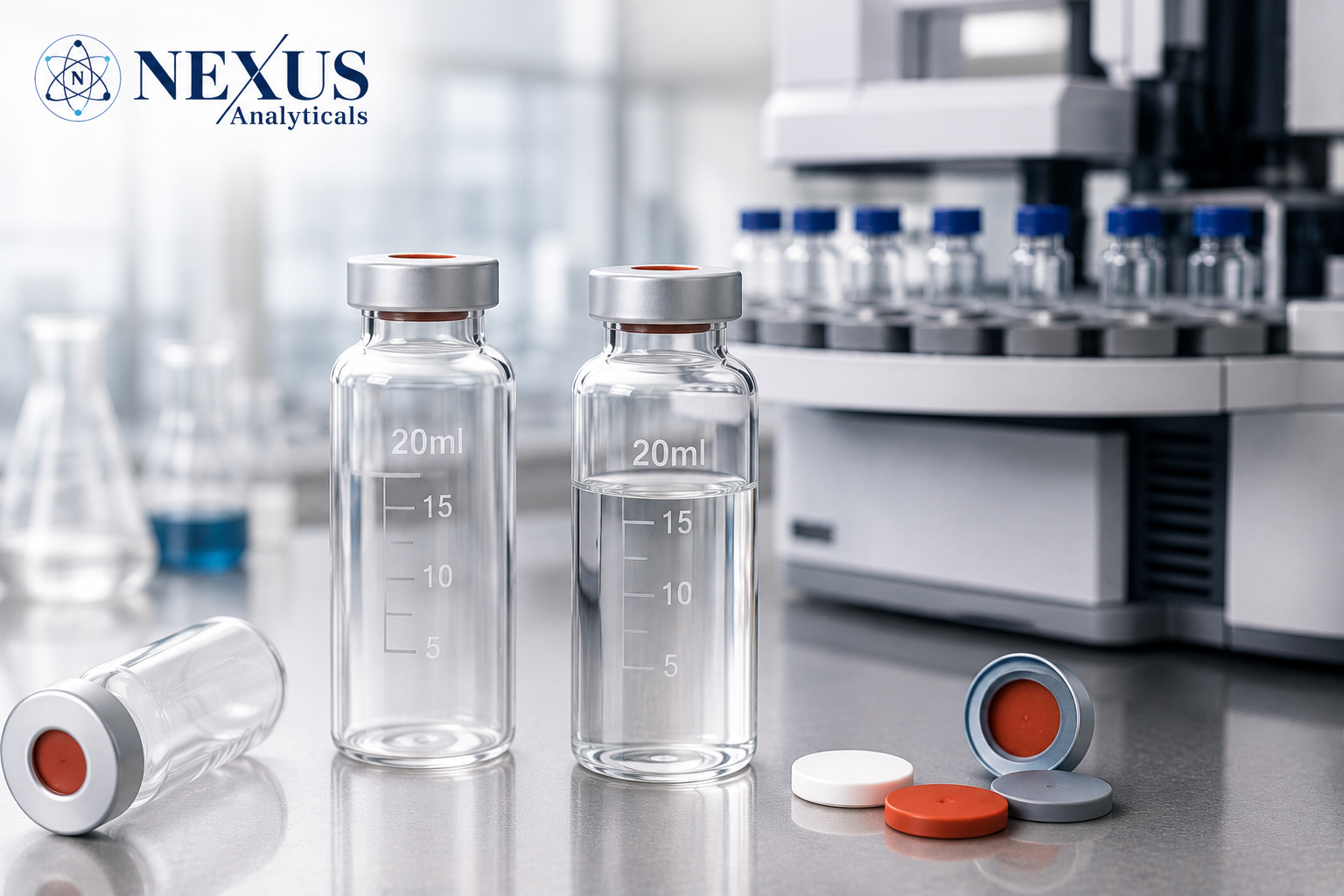 GC-HS 20ml Vials and Septa