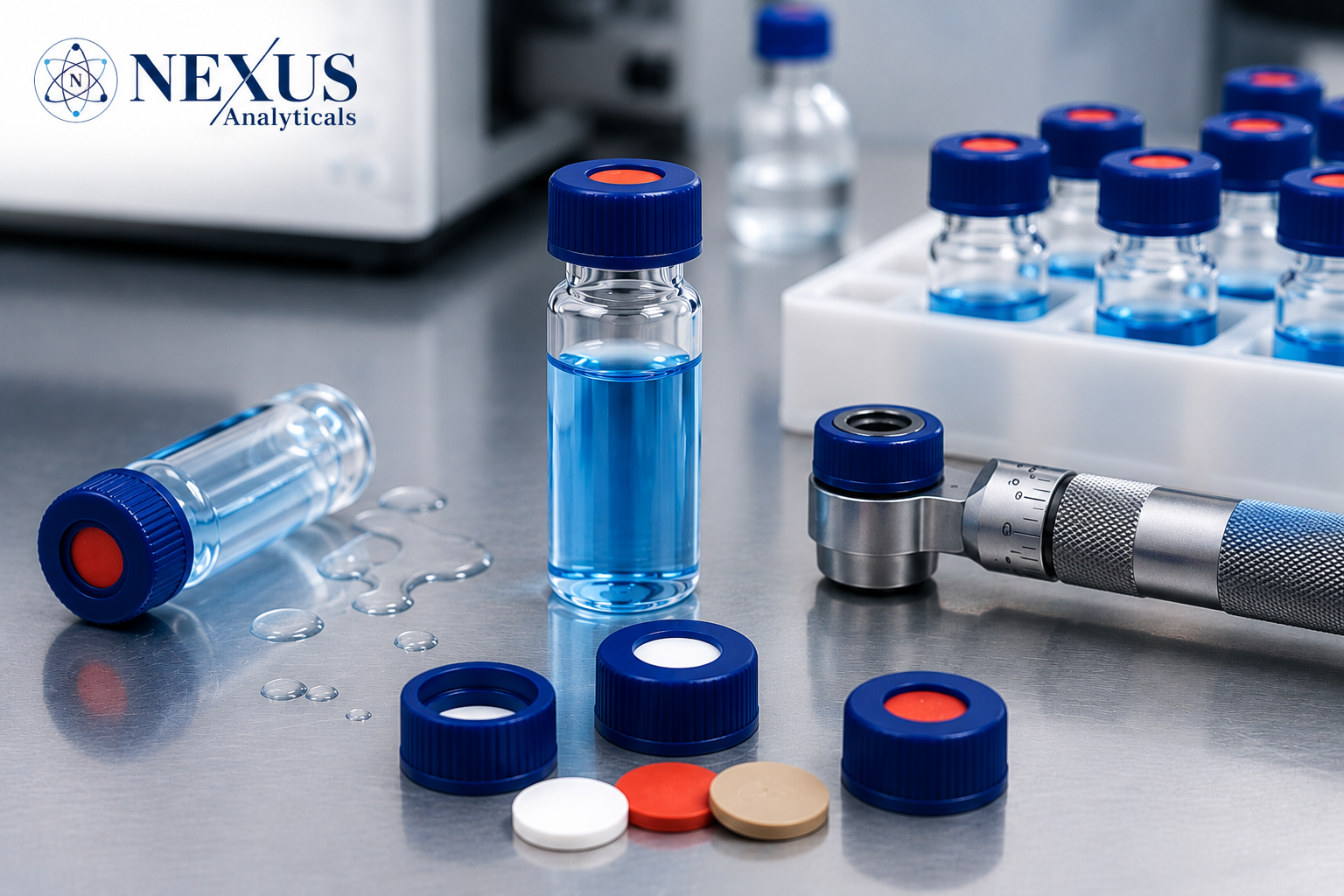 HPLC 2.0/1.5ml Vials and Septa 
